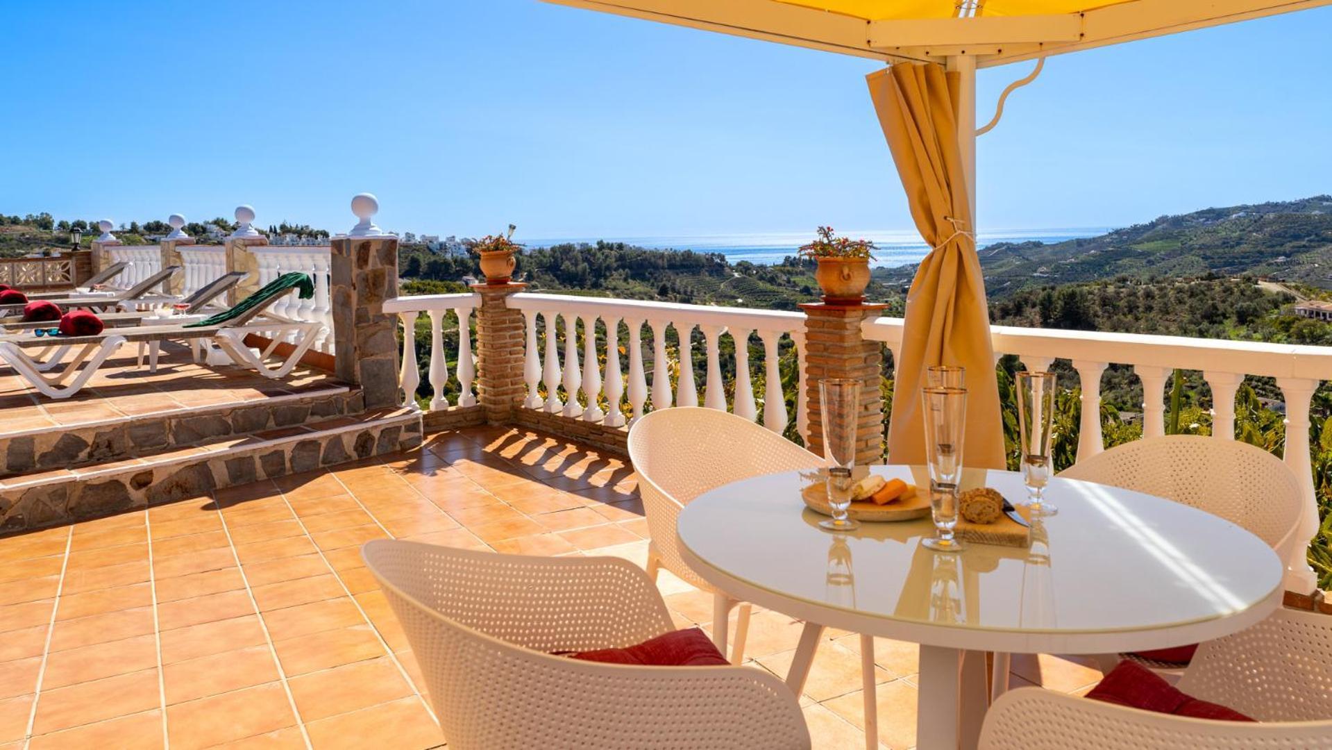 Casa Amparo Casitas Select Villa Frigiliana Eksteriør bilde